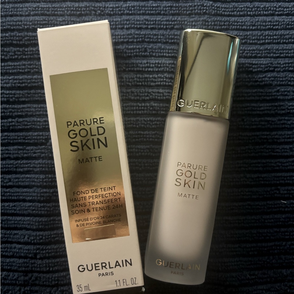 Guerlain Parure Gold Padiant Matte Skin Perfecting Longwear Foundation 00C Cool